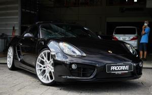 Porsche 718 Cayman by ProDrive on Vossen Wheels (M-X3) 2019 года